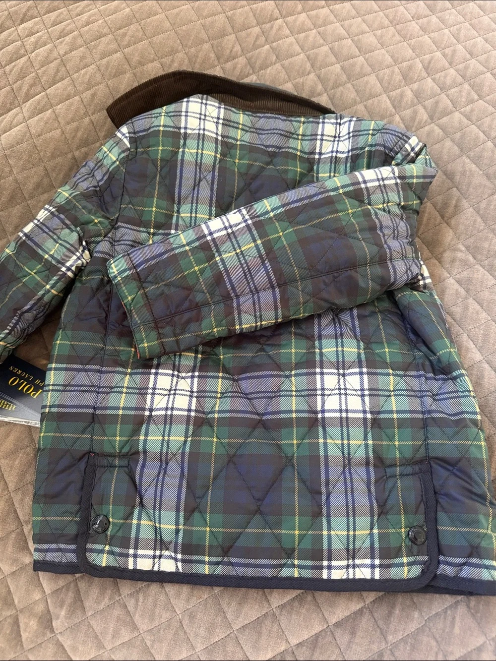 Polo Ralph Lauren 6t reversible jacket $155